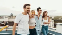Uma foto com o fundo removido em uma tela transparente